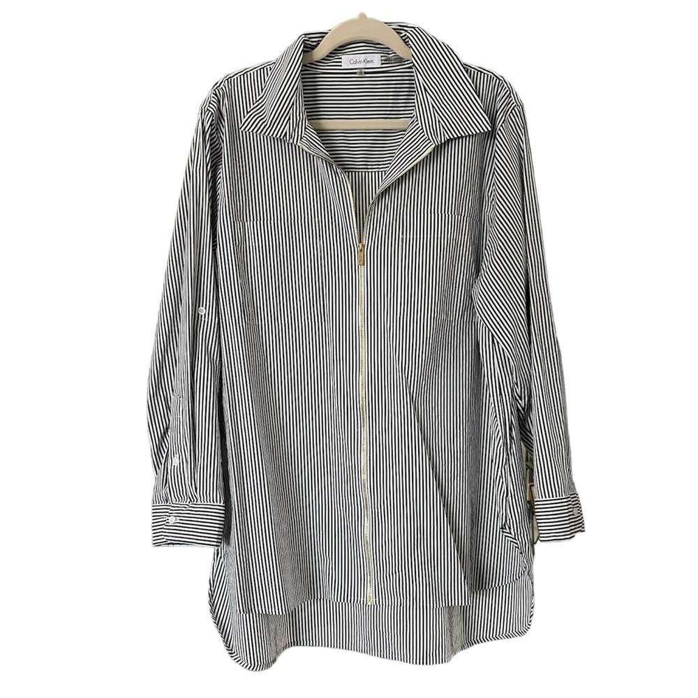 Calvin Klein Stripped Blouse